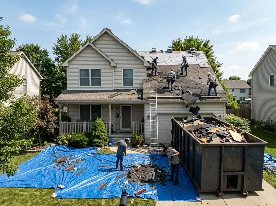 roof-replacement-debris-remova-004 — frequently asked questions, Cheapest Dumpster Rentals in Kennesaw, GA